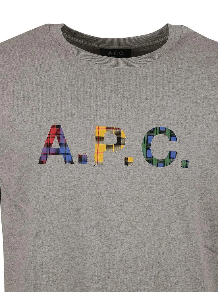 商品A.P.C.|A.P.C. Logo Printed Crewneck T-Shirt,价格¥622,第3张图片详细描述