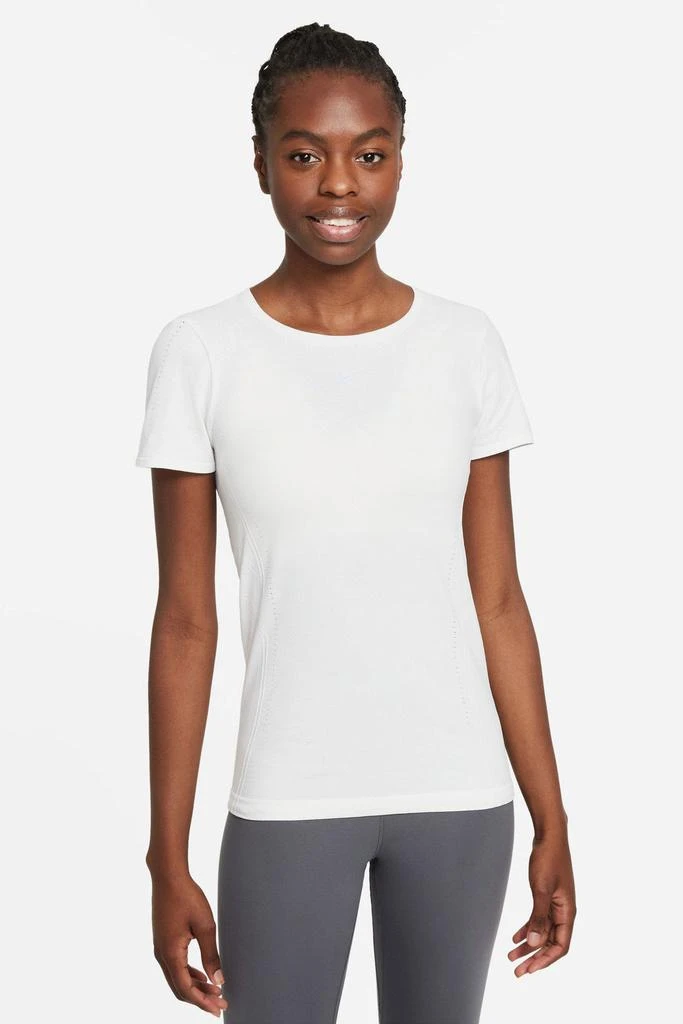 商品NIKE|Dri-FIT ADV Aura Short-Sleeve Top - White,价格¥556,第1张图片