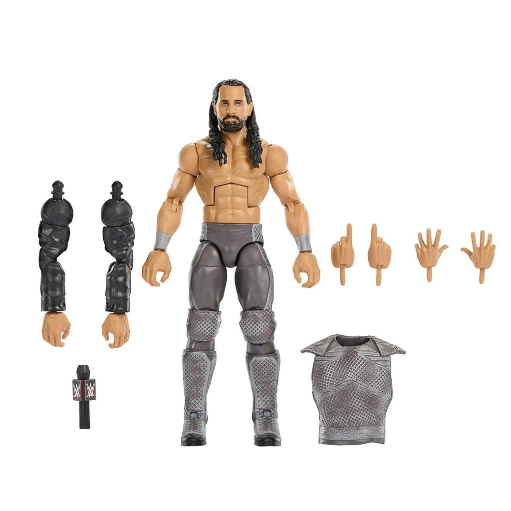 商品WWE 6" Elite PLE WrestleMania Figure: Seth Rollins Action Figure,价格¥348,第5张图片详细描述