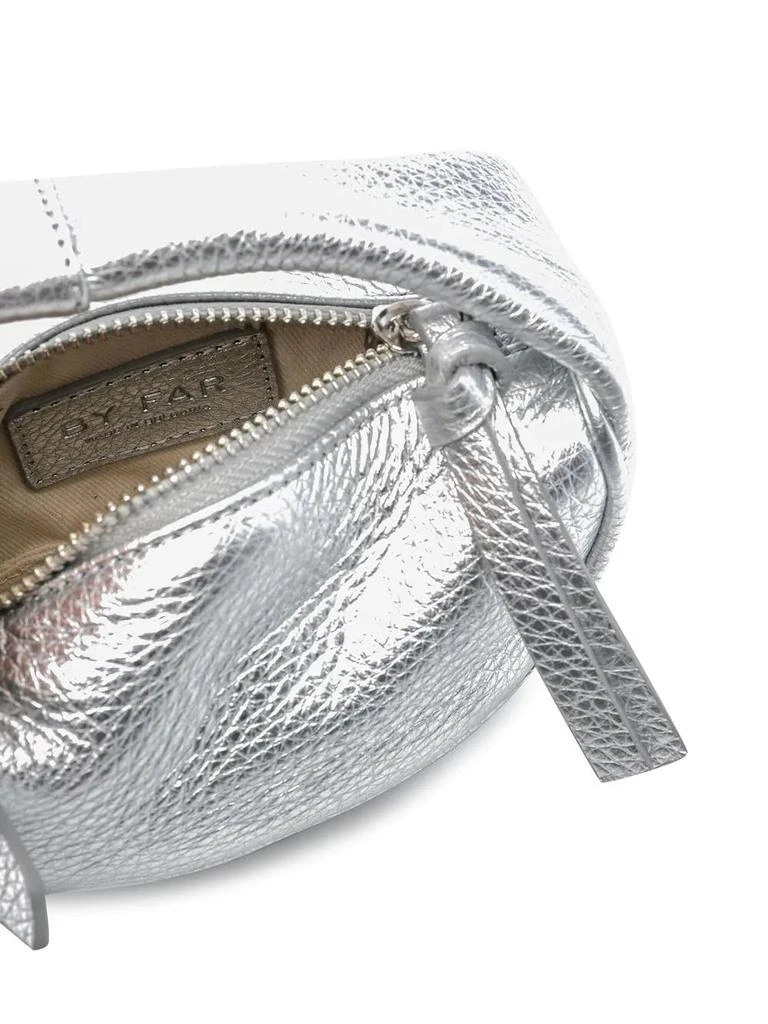 商品by FAR|BY FAR Micro Cush metallic-effect leather clutch bag,价格¥1948,第5张图片详细描述
