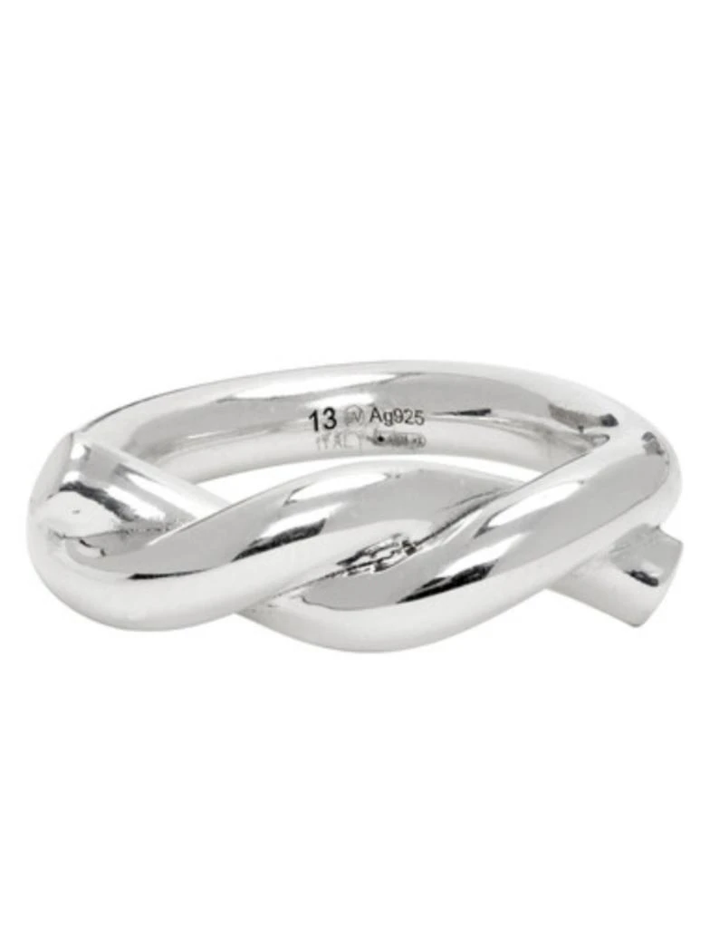 商品Bottega Veneta|Bottega Veneta Men's Silver Ring,价格¥1505,第1张图片