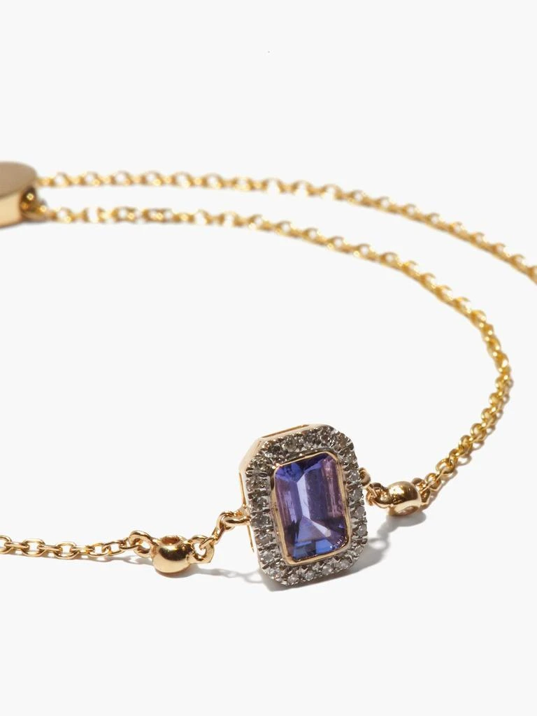 商品Anissa Kermiche|December diamond, tanzanite & 14kt gold bracelet,价格¥4221,第3张图片详细描述