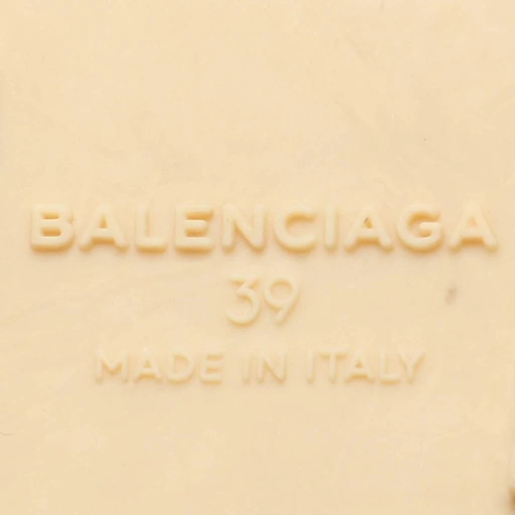 Balenciaga Pink/Beige Neoprene And Leather Race Runner Sneakers Size 39 商品