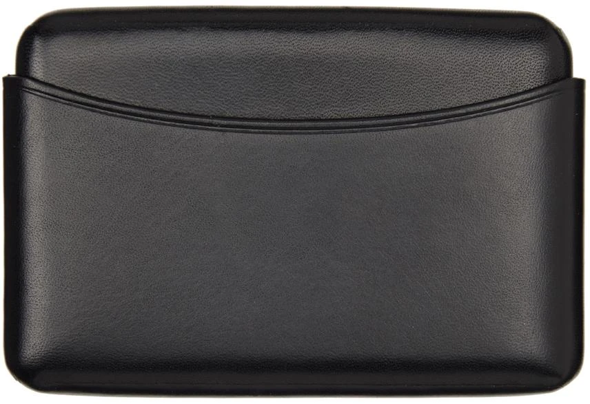 商品Lemaire|Black Molded Card Holder,价格¥2010,第2张图片详细描述