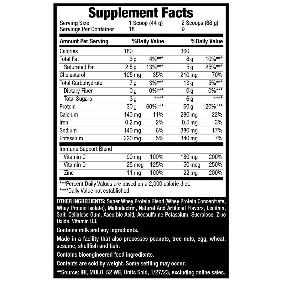 商品Body Fortress|Super Advanced Whey Protein,价格¥216,第3张图片详细描述