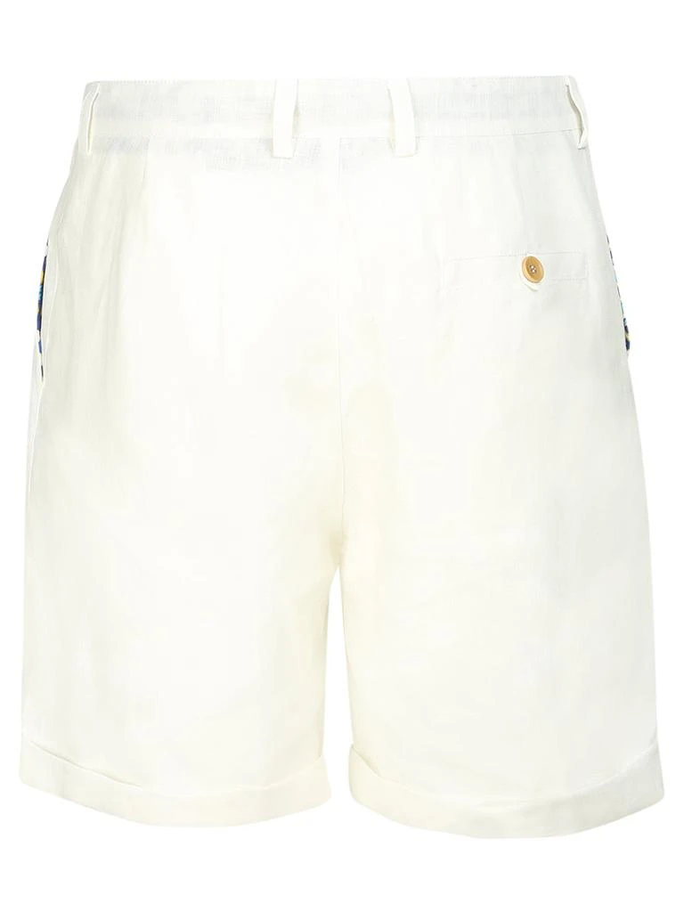 商品PENINSULA|PENINSULA LINEN BERMUDA SHORTS,价格¥1106,第2张图片详细描述