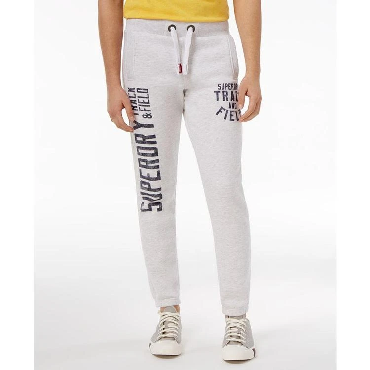 商品Superdry|® Men's Trackster Graphic-Print Joggers 男士收脚运动裤,价格¥278,第1张图片