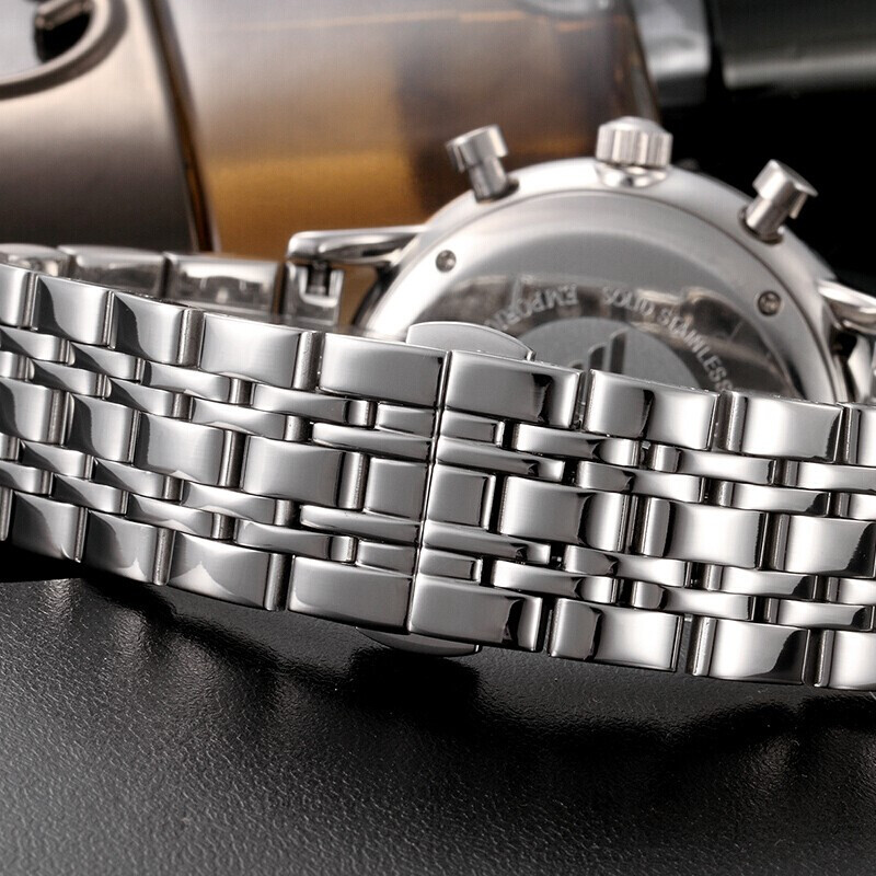 阿玛尼ARMANI 商务腕表时尚手表精钢防水石英表 男表AR1648商品第4张图片规格展示