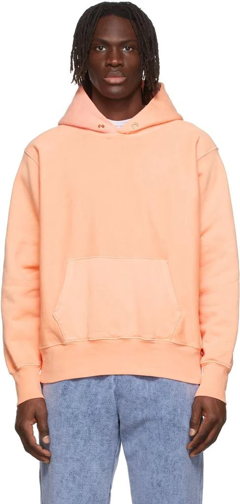 商品Les Tien|Orange Cotton Hoodie,价格¥532,第1张图片