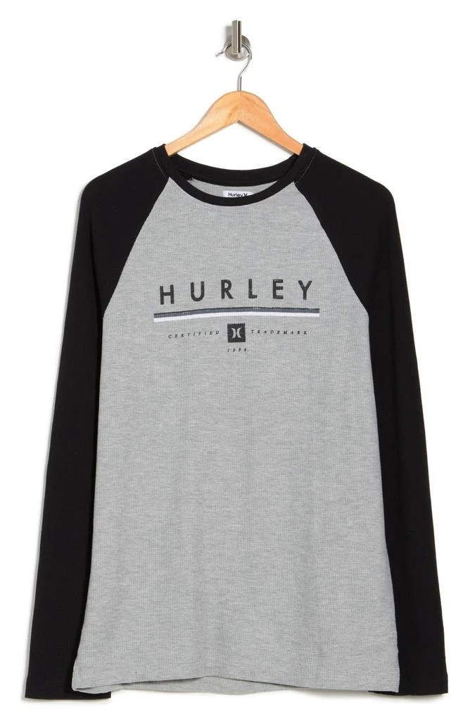 商品Hurley|Cedar Thermal Raglan Sleeve Tee,价格¥166,第3张图片详细描述