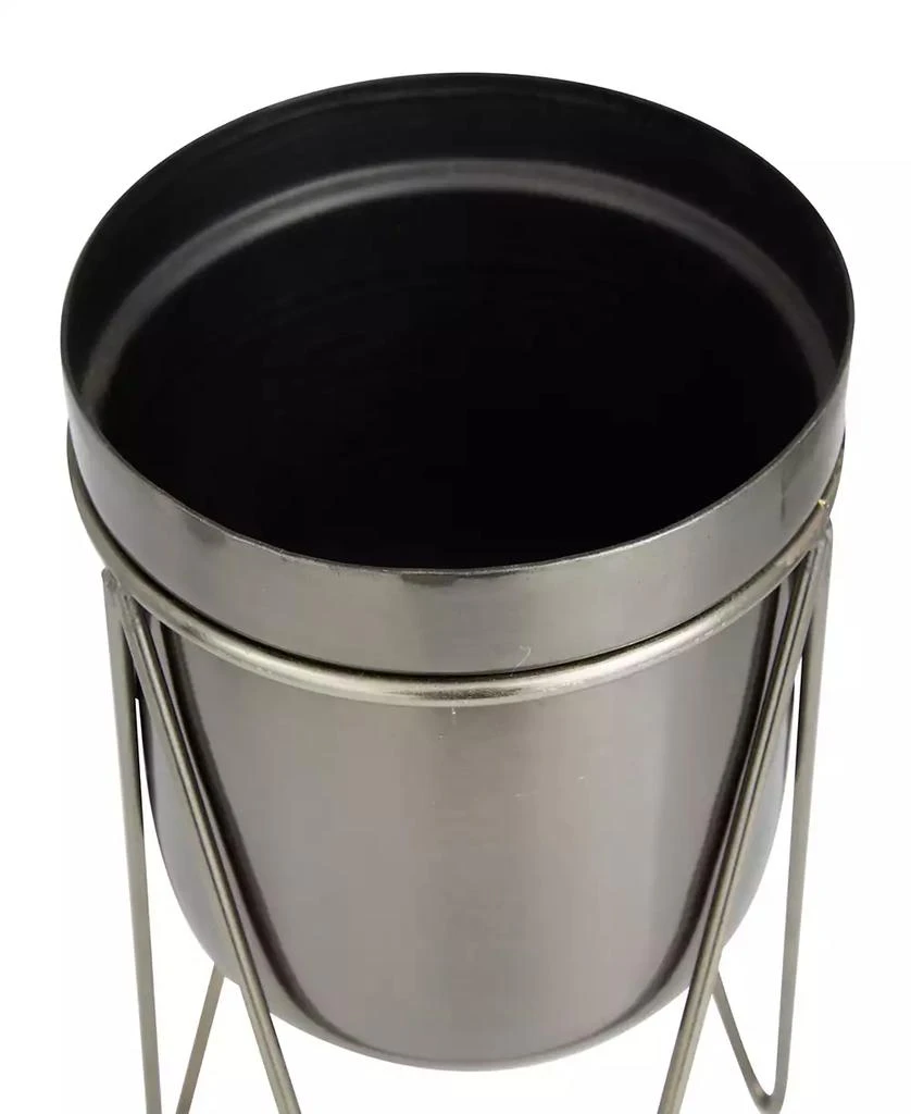 商品CosmoLiving|Metal Planter with Removable Stand Set of 2,价格¥263,第2张图片详细描述