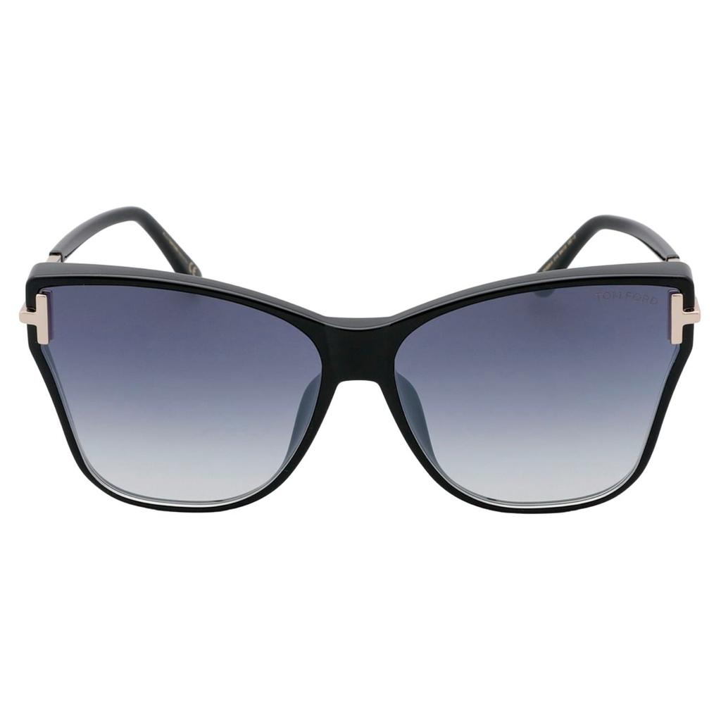 Tom Ford  FT 0808 01X 64mm Womens Butterfly Sunglasses商品第1张图片规格展示