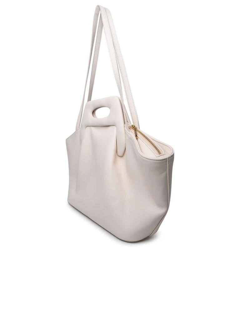 商品THEMOIRÈ|THEMOIRÈ 'DHEA' CREAM VEGAN LEATHER BAG,价格¥2586,第2张图片详细描述