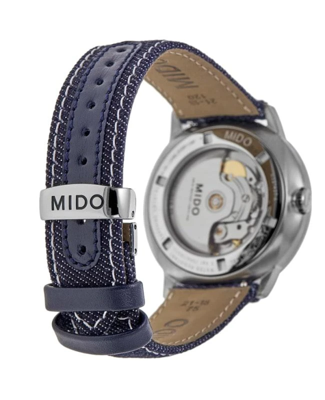 商品MIDO|Mido Commander Gradient Blue Dial Fabric Strap Men's Watch M021.407.18.411.00,价格¥5147,第4张图片详细描述
