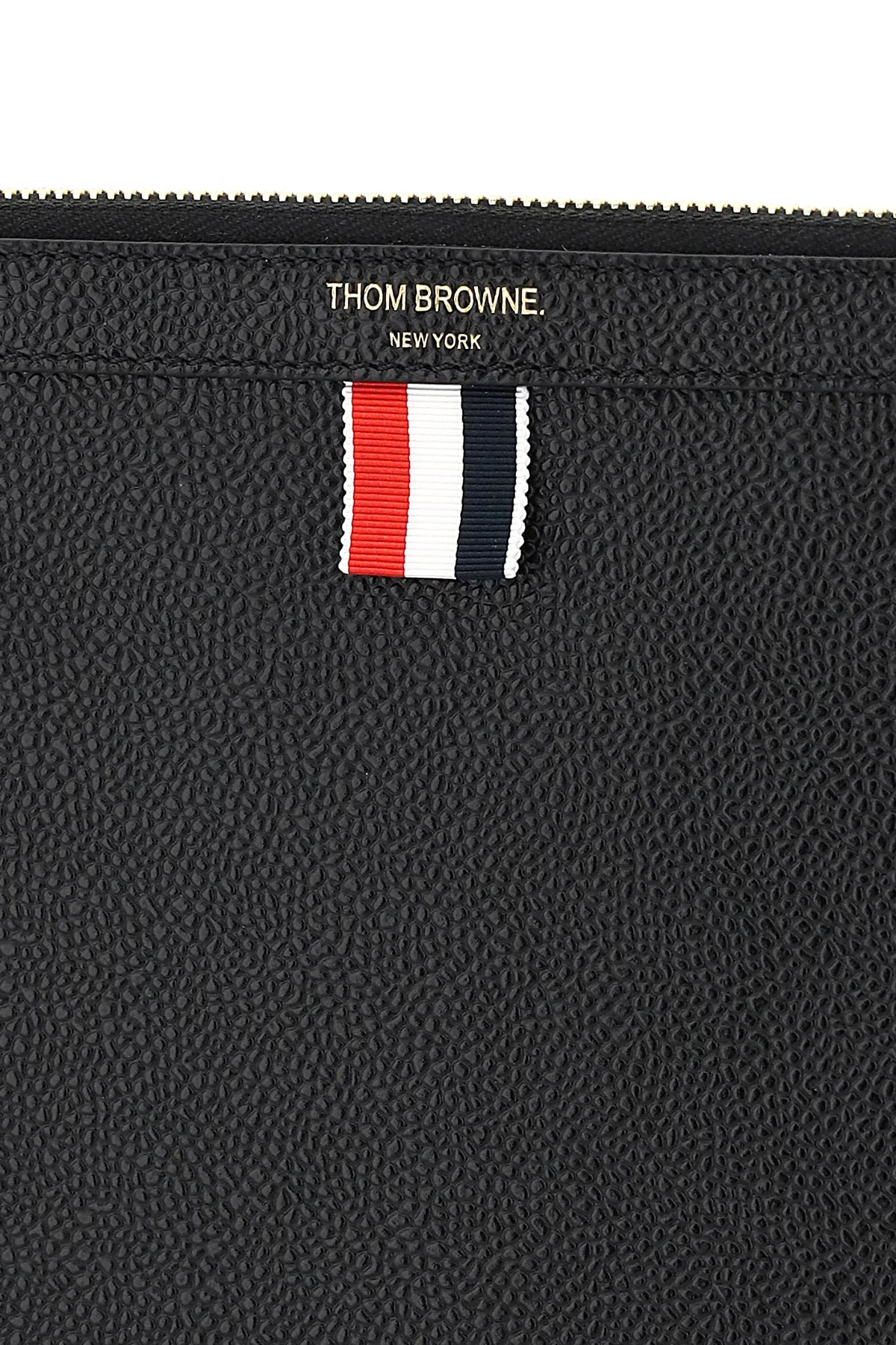 商品【商品预售7天】 Thom Browne|Thom Browne 男士手拿包 MAC021L00198001-1 黑色,价格¥3192,第4张图片详细描述