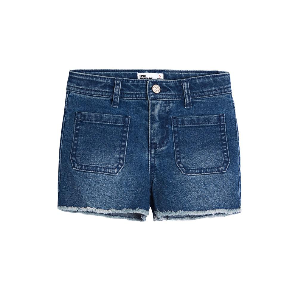 Little Girls Denim Shorts, Created For Macy's商品第1张图片规格展示