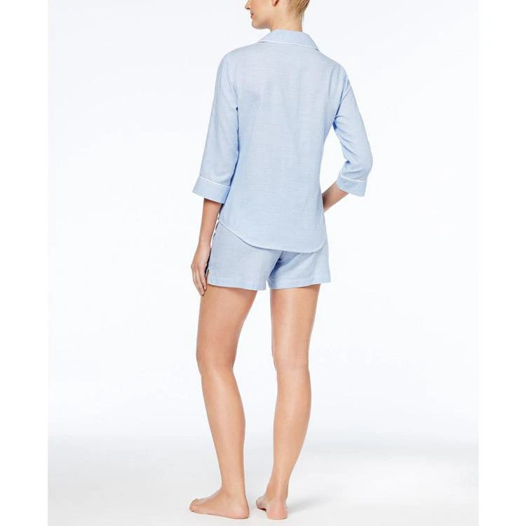 商品Ralph Lauren|Notched Top & Boxer Shorts Pajama Set,价格¥354,第2张图片详细描述