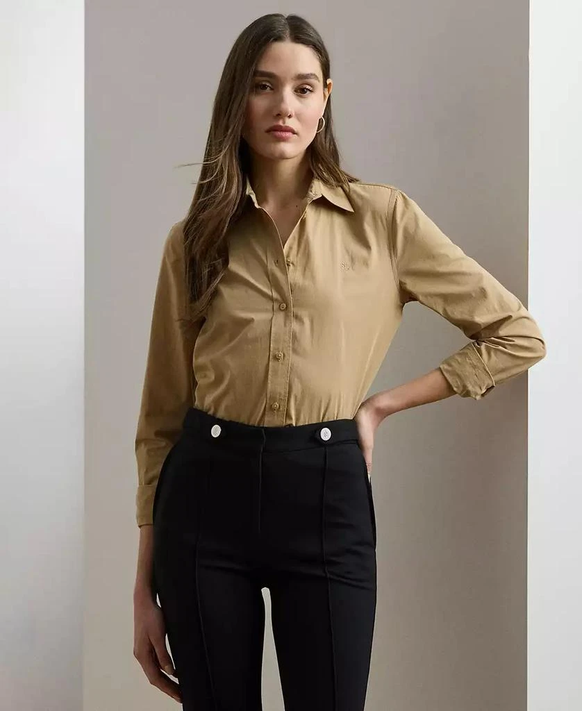 商品Ralph Lauren|Women's Featherweight Cotton Shirt,价格¥927,第1张图片