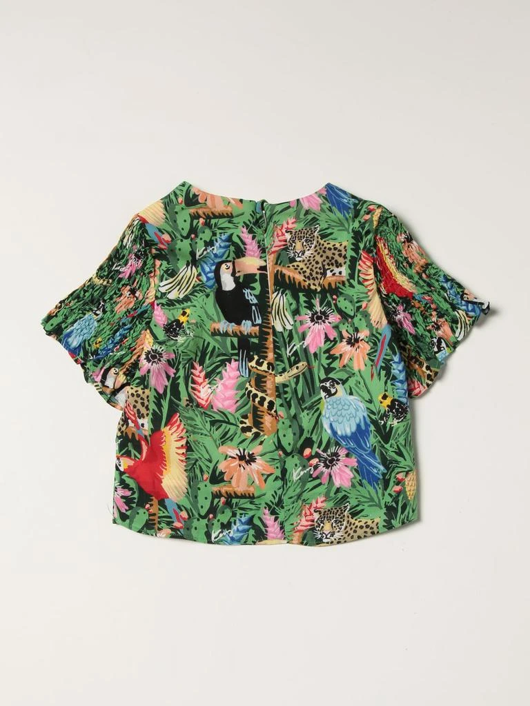 商品Kenzo|Kenzo Junior shirt with tropical print,价格¥631,第2张图片详细描述