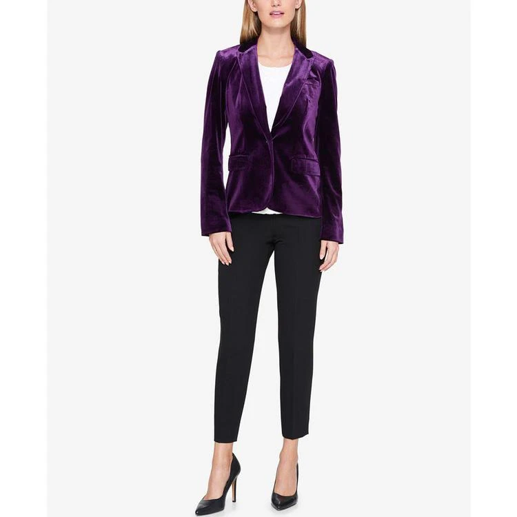 商品Tommy Hilfiger|Velvet Blazer,价格¥415,第3张图片详细描述
