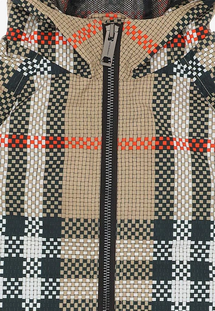 商品Burberry|Boys Checked Zip-Up Jacket,价格¥5974,第3张图片详细描述