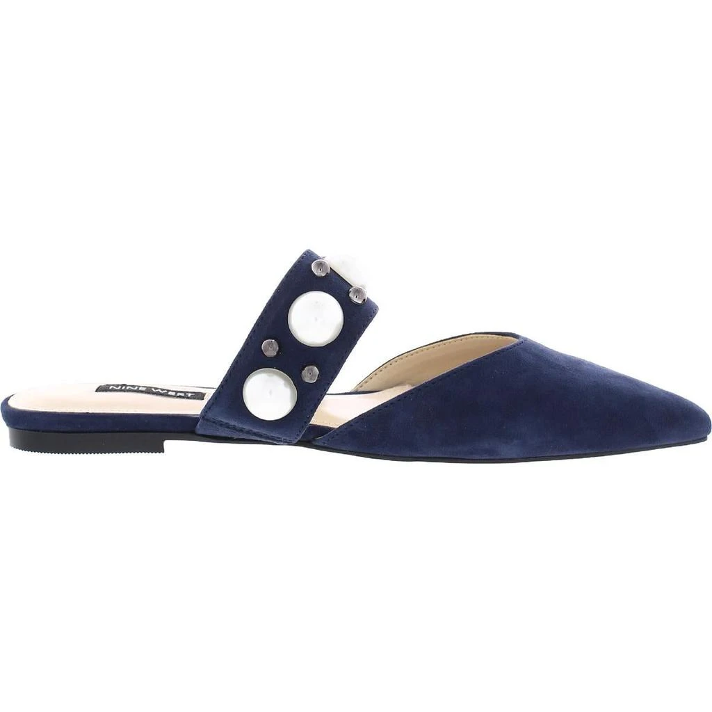 商品Nine West|Nine West Womens Logo Slip-On Mules,价格¥243,第2张图片详细描述