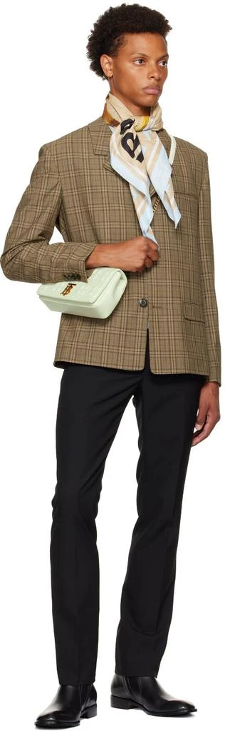 商品Burberry|黄褐色 Fawn Print 围巾,价格¥2256,第2张图片详细描述