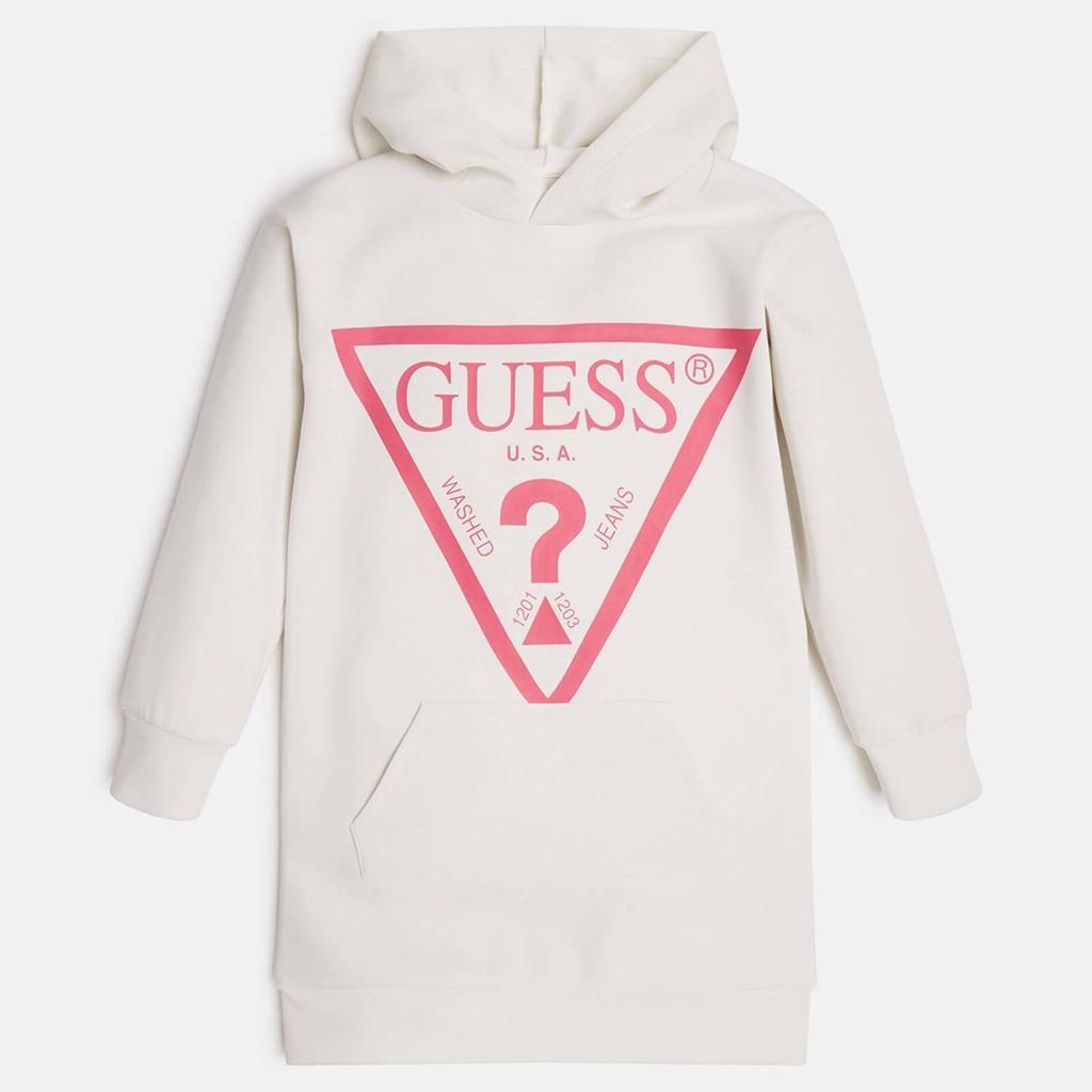 商品GUESS|Guess Logo Long Sleeve Cotton-Blend Hoodie Dress,价格¥421,第1张图片