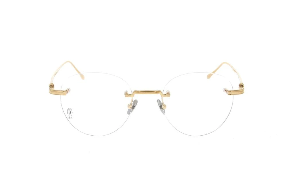 商品Cartier|Cartier Round Frame Glasses,价格¥8233,第1张图片