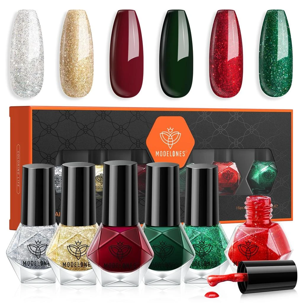 Merry Christmas - 6 Colors Nail Polish Set 商品