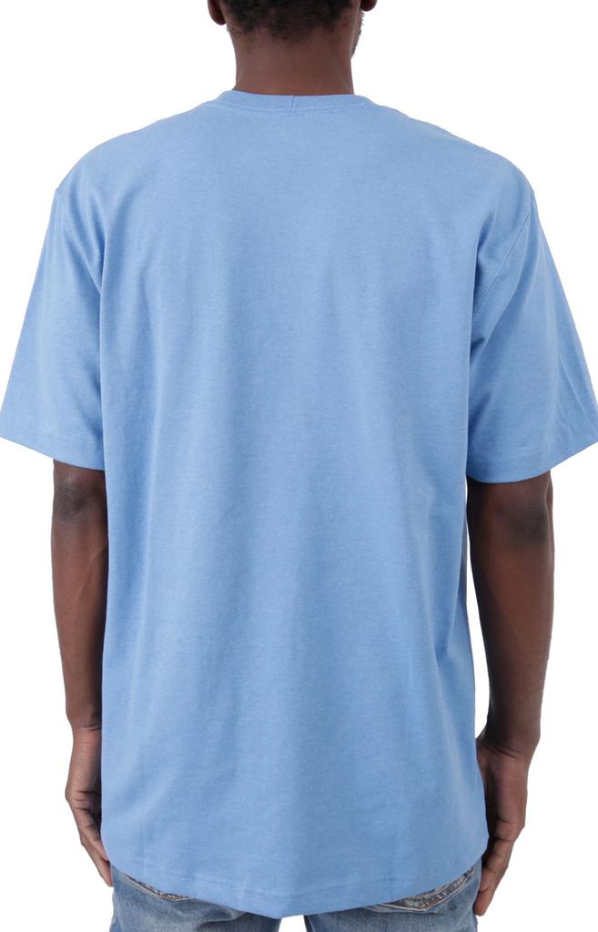 (K87) Workwear Pocket T-Shirt - Blue Lagoon Heather商品第3张图片规格展示