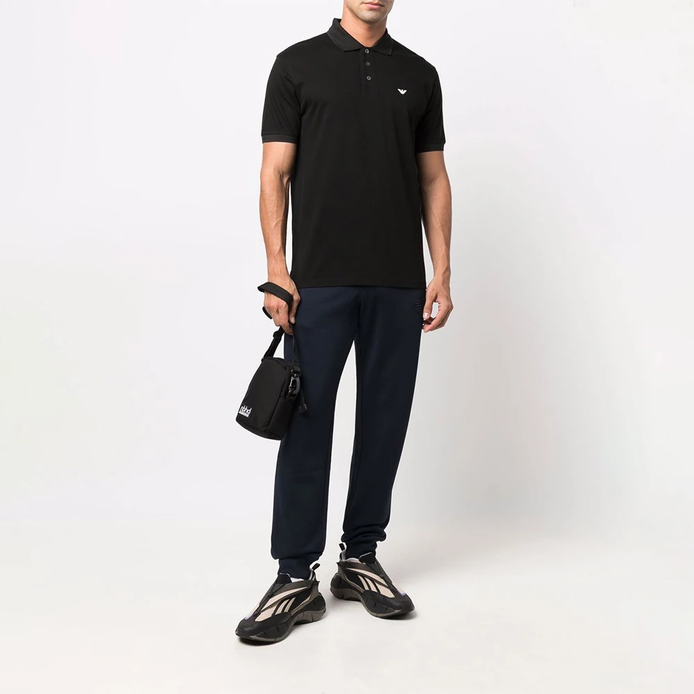 EMPORIO ARMANI 黑色男士POLO衫 8N1FQ2-1JTKZ-0999 商品