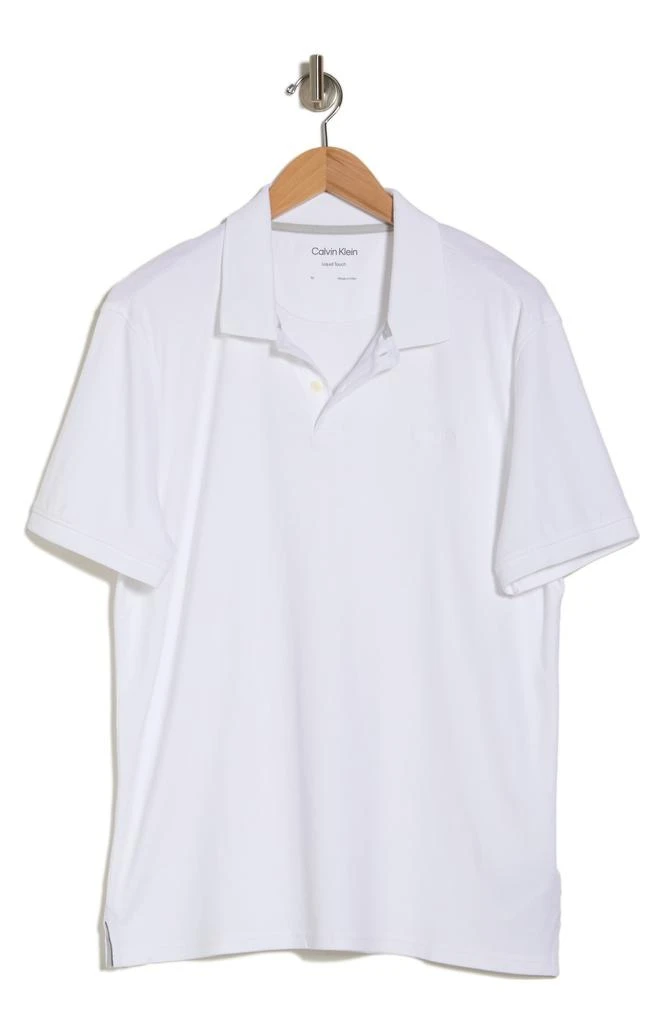 商品Calvin Klein|Liquid Touch Interlock Cotton Polo,价格¥228,第3张图片详细描述