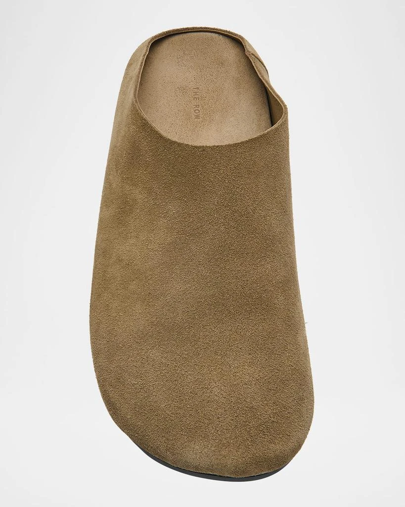 商品The Row|Hudson Suede Slide Mules,价格¥7781,第4张图片详细描述