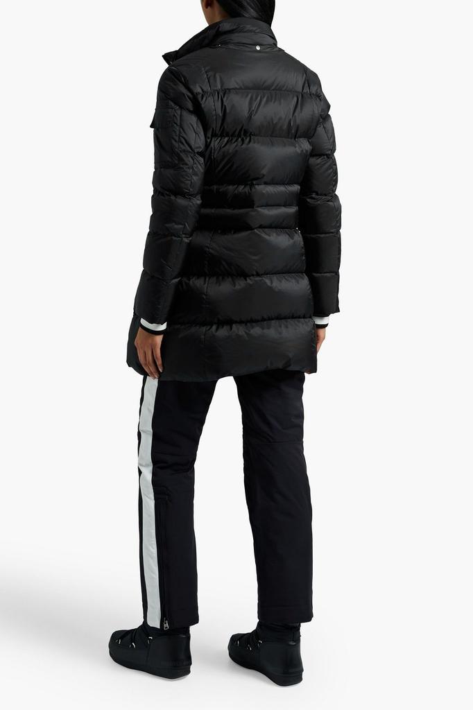 Holly quilted hooded down ski jacket商品第2张图片规格展示