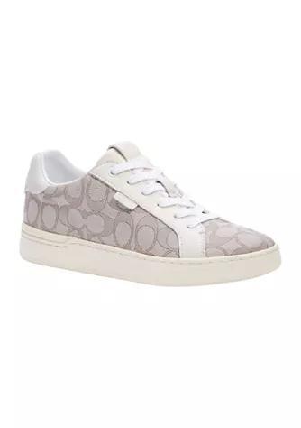 商品Coach|Lowline Signature Sneakers,价格¥1090,第1张图片