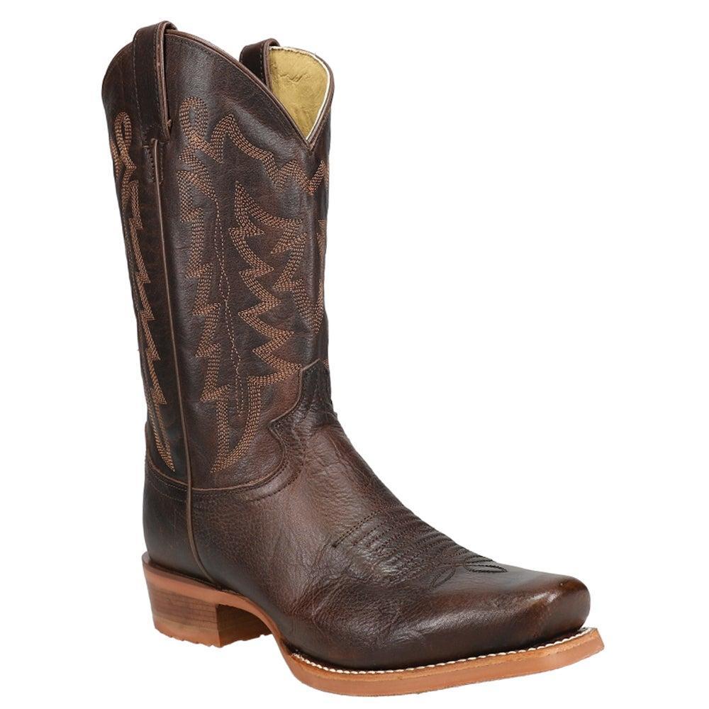 商品Justin Boots|Andrews Metallic Square Toe Cowboy Boots,价格¥1489,第4张图片详细描述