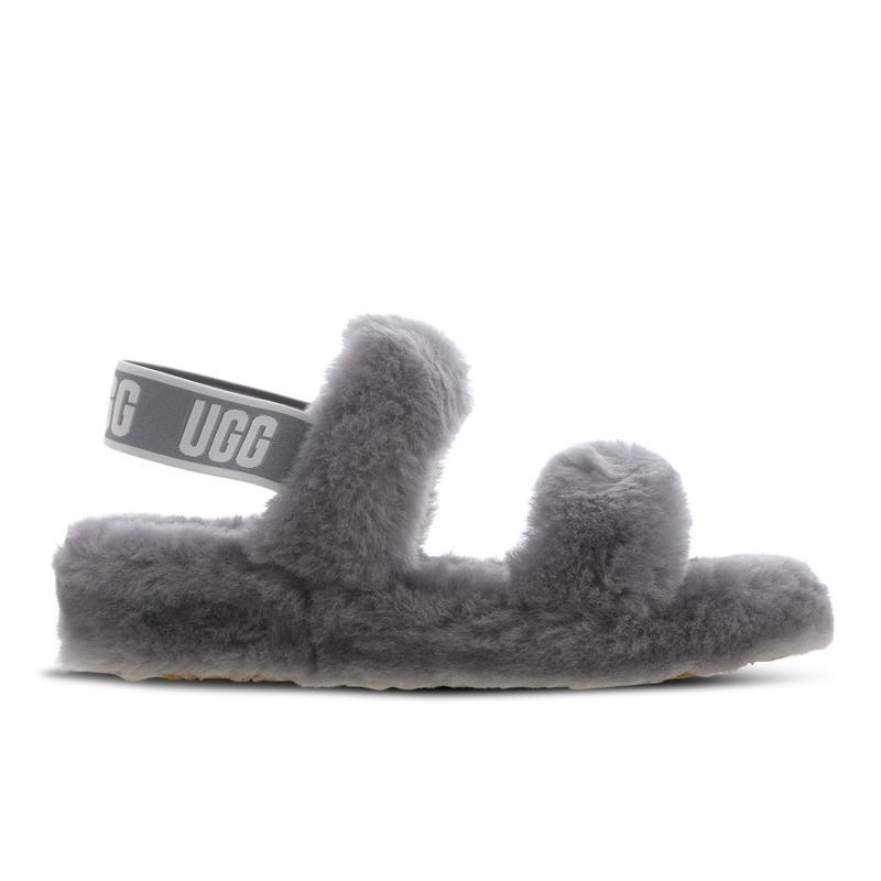 商品UGG|UGG Oh Yeah Slide - Women Flip-Flops and Sandals,价格¥401,第1张图片