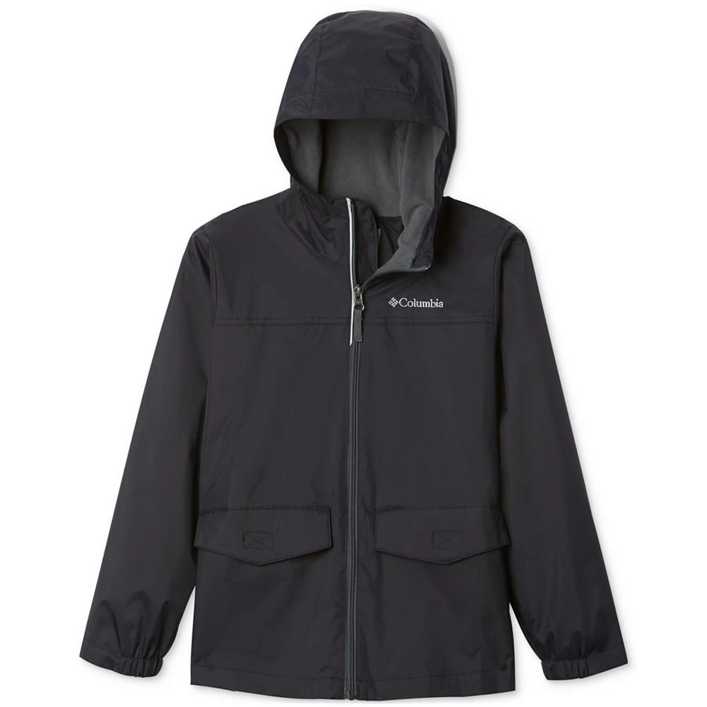 Columbia | Big Boys Rain-Zilla Fleece-Lined Full-Zip Hooded Rain Jacket