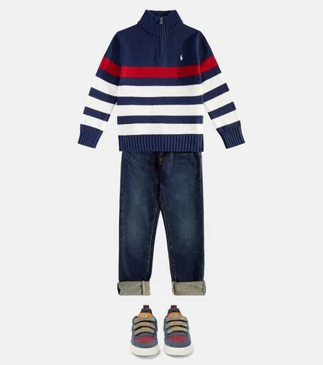 商品Ralph Lauren|Striped cotton turtleneck sweater,价格¥1199,第2张图片详细描述