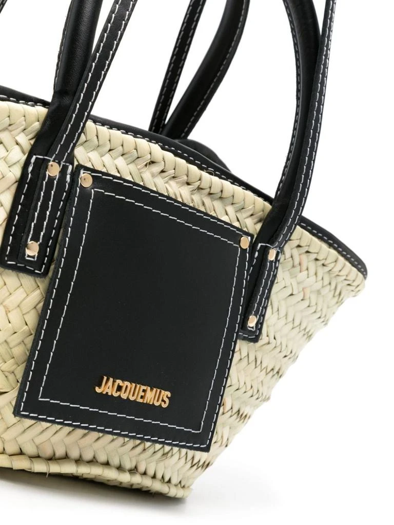 商品Jacquemus|JACQUEMUS - Le Petit Paniner Soli Tote Bag,价格¥3659,第2张图片详细描述