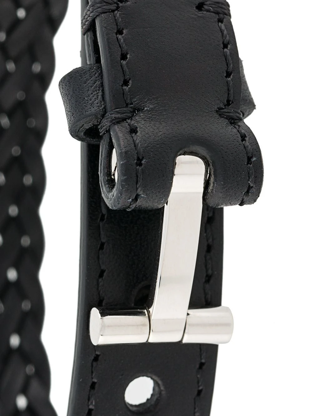 商品【商品预售7天】 Tom Ford|Tom Ford 男士手链手镯 JM0001TWCABRBSV 黑色,价格¥2577,第4张图片详细描述