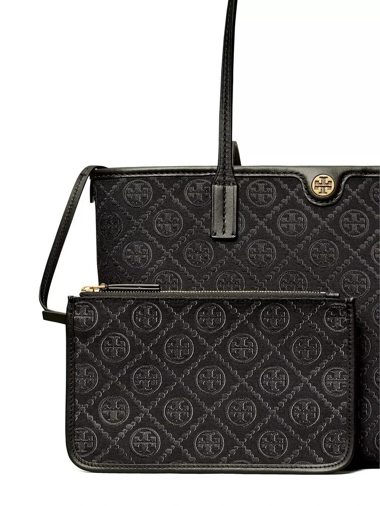 商品Tory Burch|Small T Monogram Zip Tote Bag,价格¥2691,第5张图片详细描述