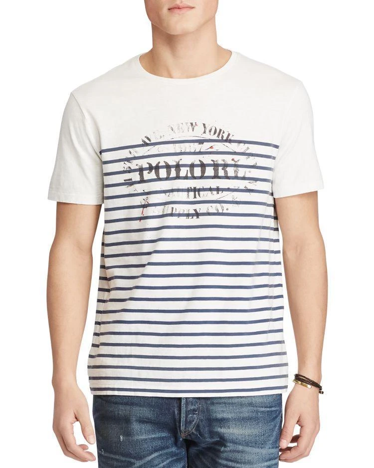 商品Ralph Lauren|Stripe Jersey Tee,价格¥247,第1张图片