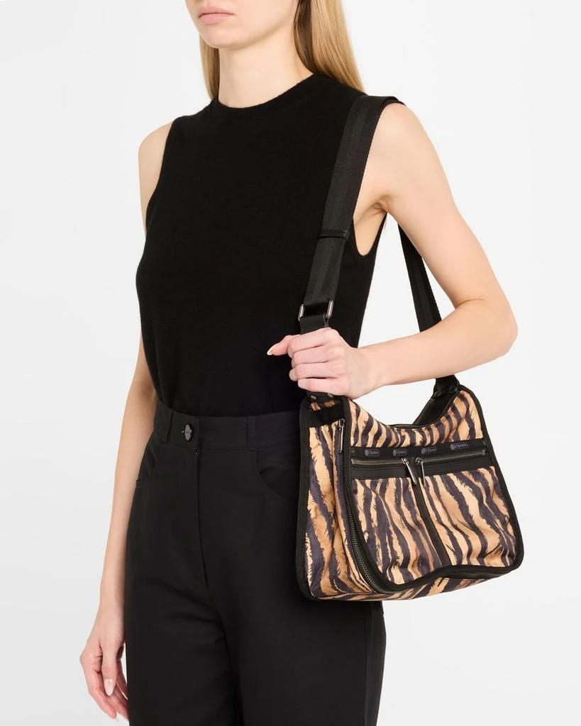 商品LeSportsac|x Roberto Cavalli Torino Zebra-Print Crossbody Bag,价格¥3059,第2张图片详细描述