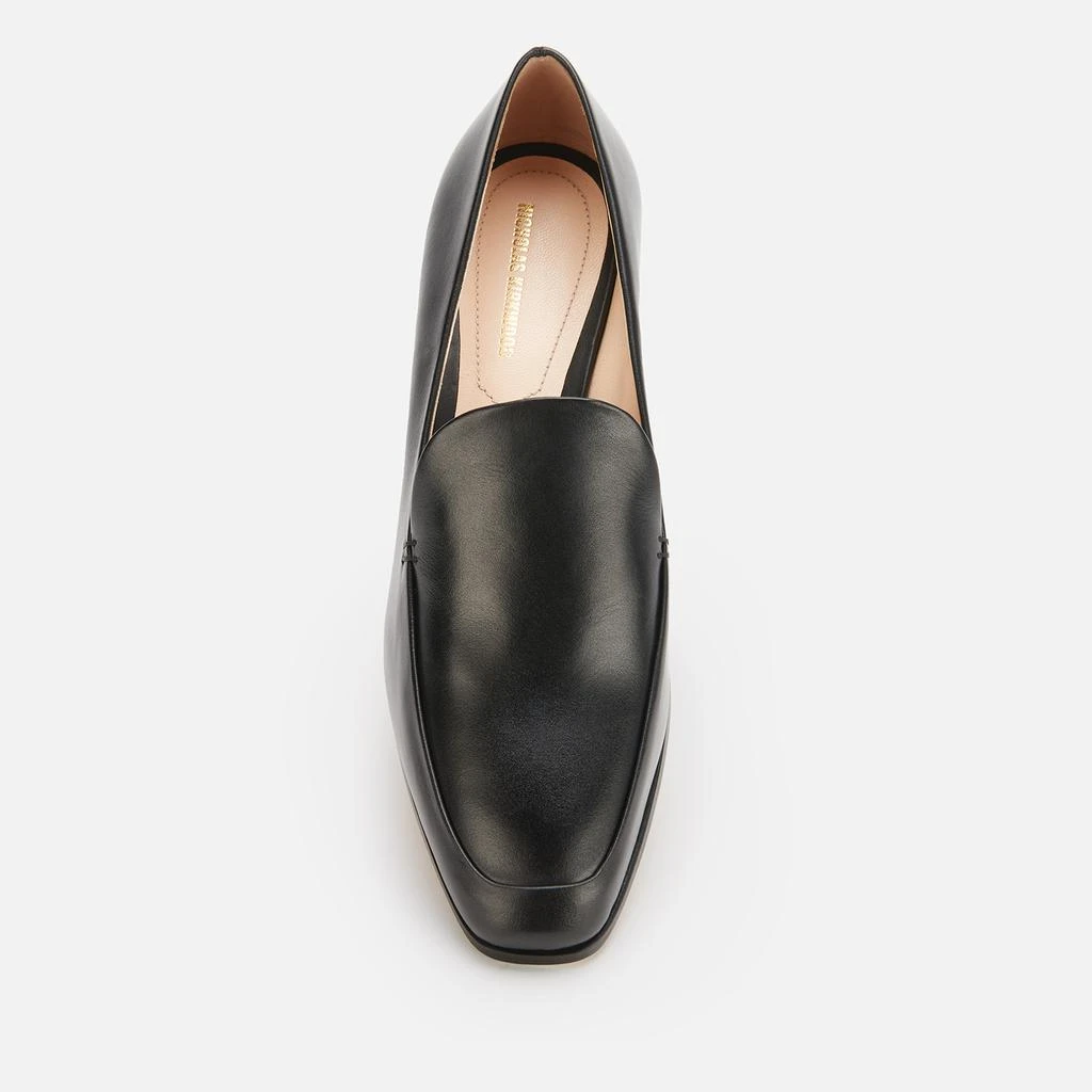 商品Nicholas Kirkwood|Nicholas Kirkwood Women's 25mm Casati Leather Loafers - Black,价格¥2917,第3张图片详细描述