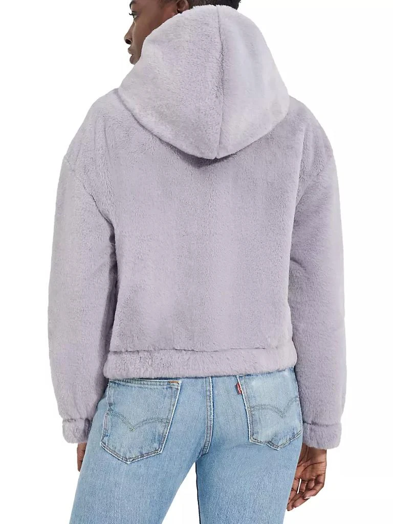 商品UGG|Mandy Faux Fur Zip-Front Hoodie,价格¥1495,第3张图片详细描述