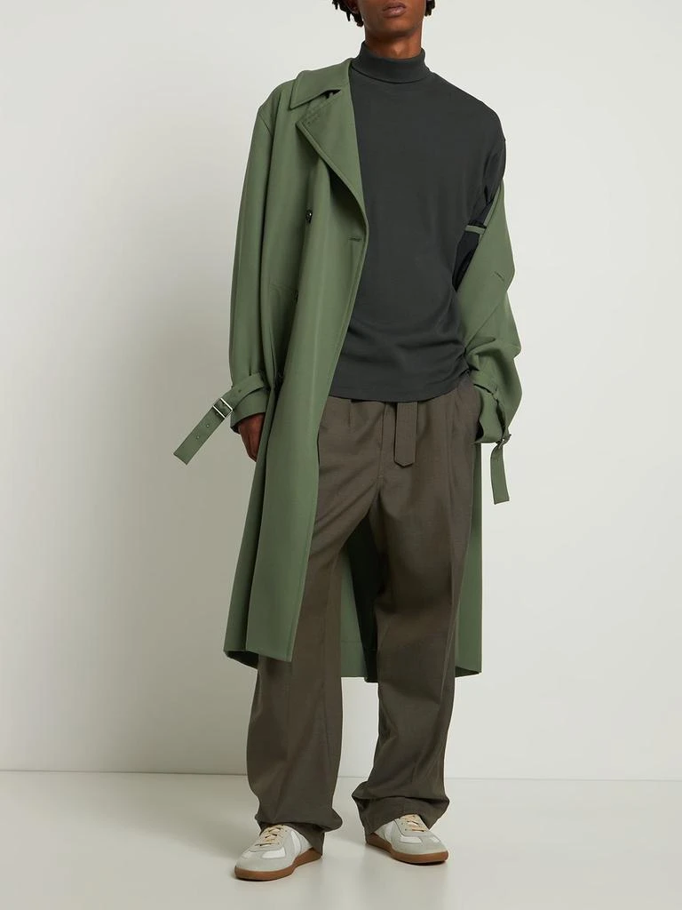 商品Lemaire|Long Sleeve Jersey Turtleneck T-shirt,价格¥1481,第1张图片详细描述