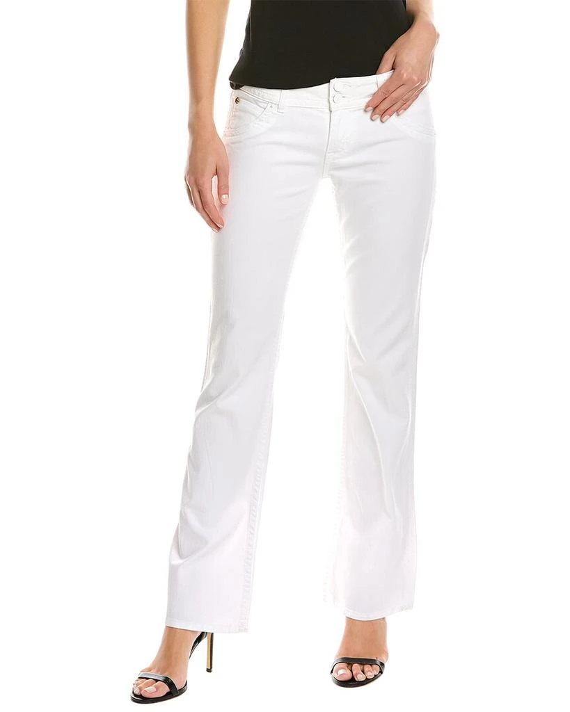 商品Hudson|HUDSON Jeans White Signature Petite Bootcut Jean,价格¥627,第1张图片
