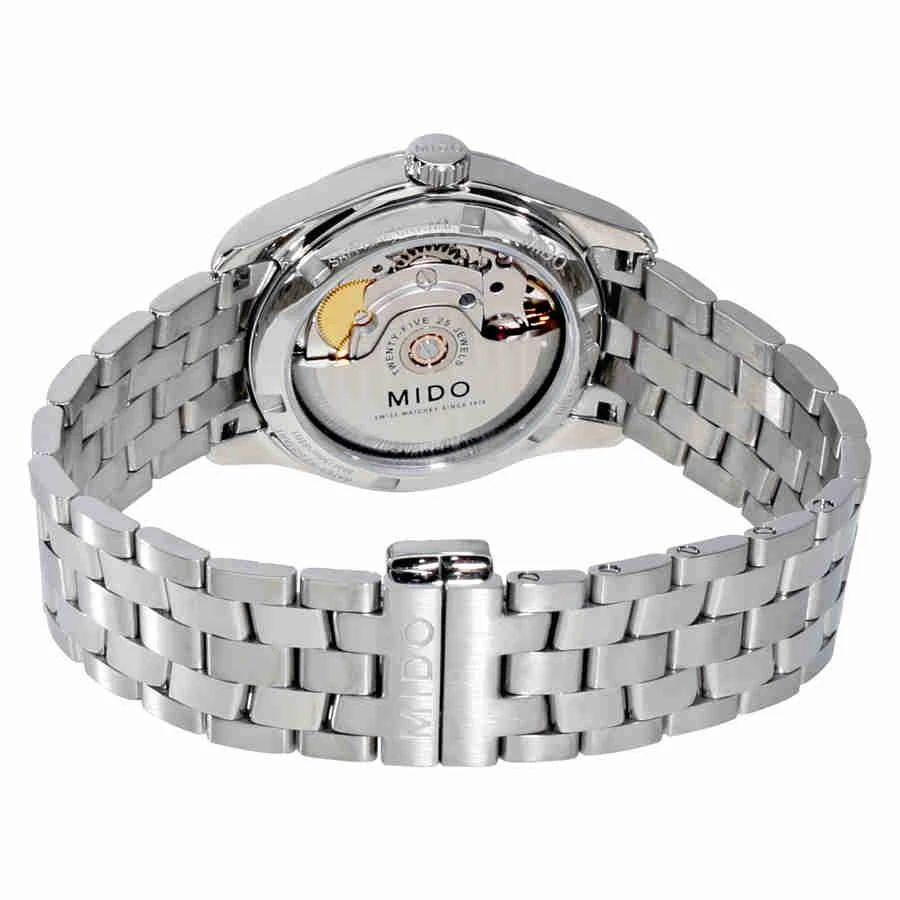 商品MIDO|Belluna II Automatic Silver Dial Ladies Watch M0242071103300,价格¥2404,第3张图片详细描述